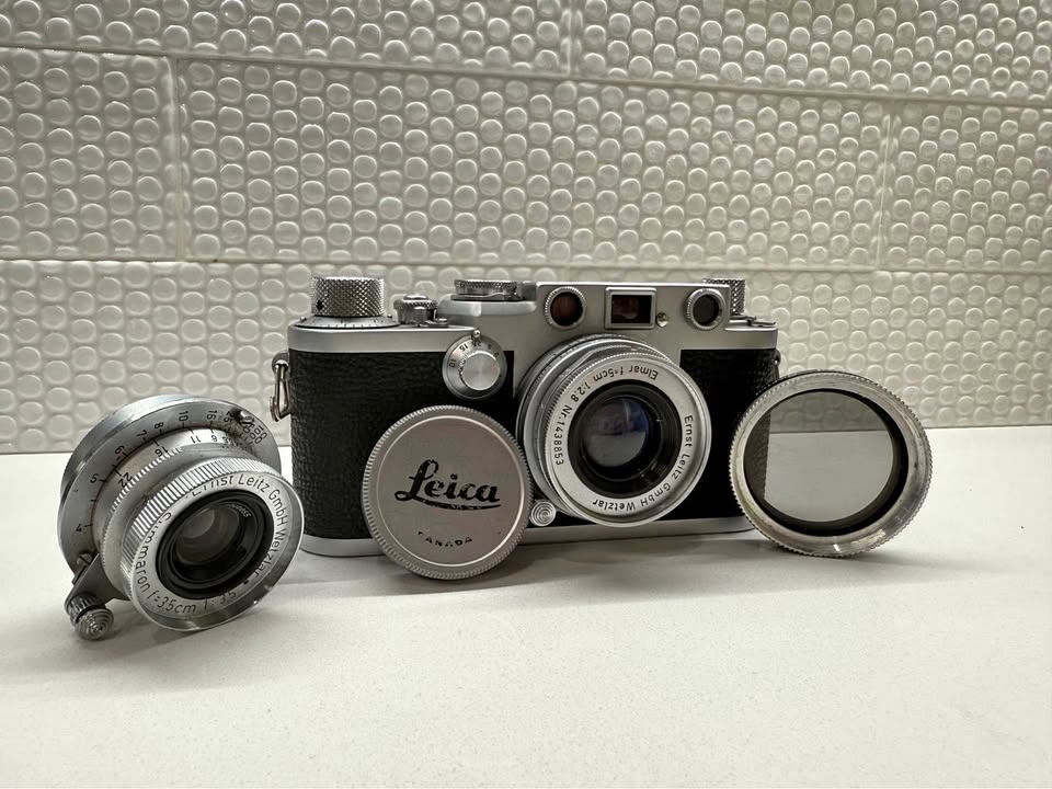 Leica IIIf Red Dial Rangefinder Kit – Classic Collectible